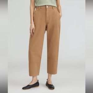 Everlane Utility Barrel Pants in Toasted Coconut